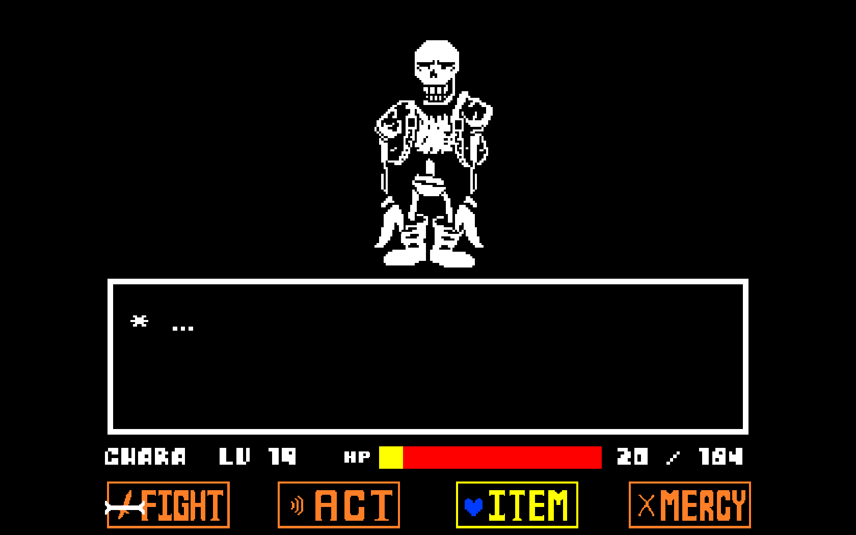 I compeleted Disbelief Papyrus