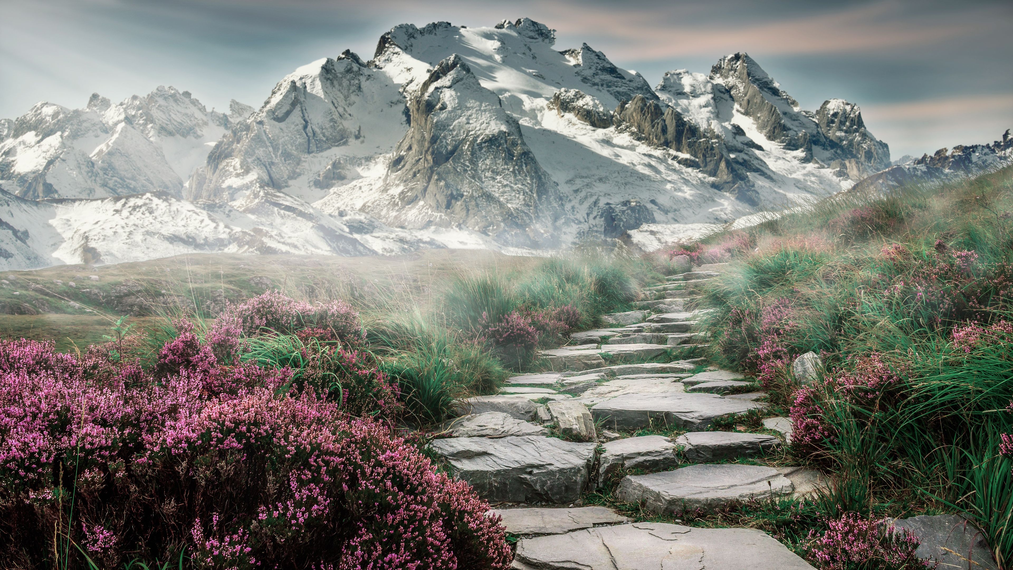 Mountain Landscape Chromebook Wallpaper