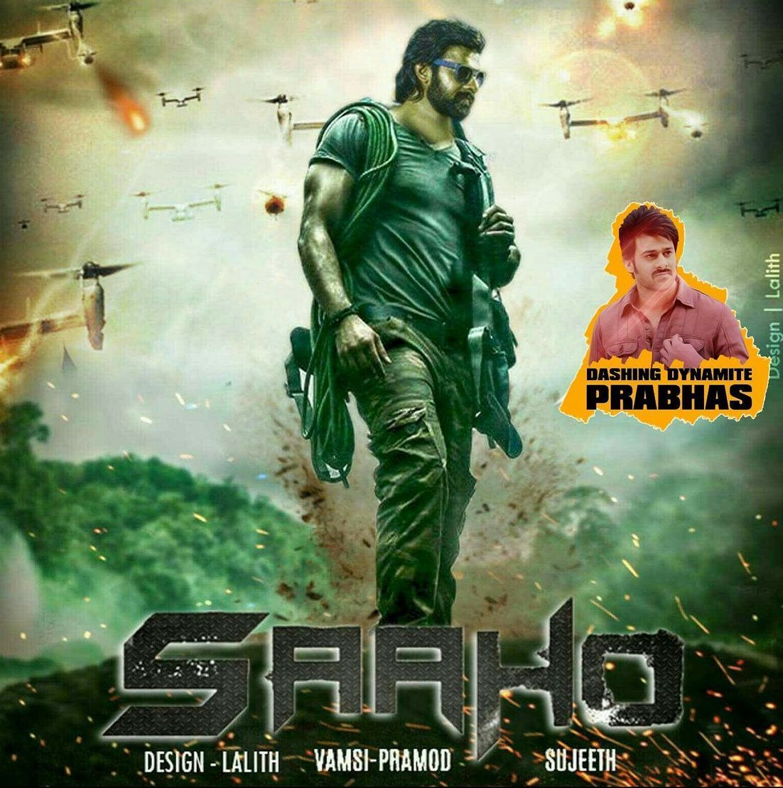 Prabhas Saaho Bike Stunt Wallpaper 44522 - Baltana