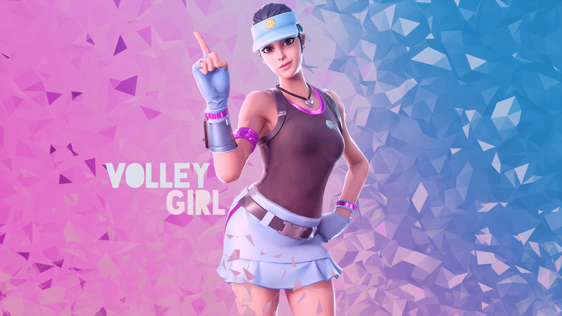 I missed getting this skin but I figured I'd make a Volley Girl