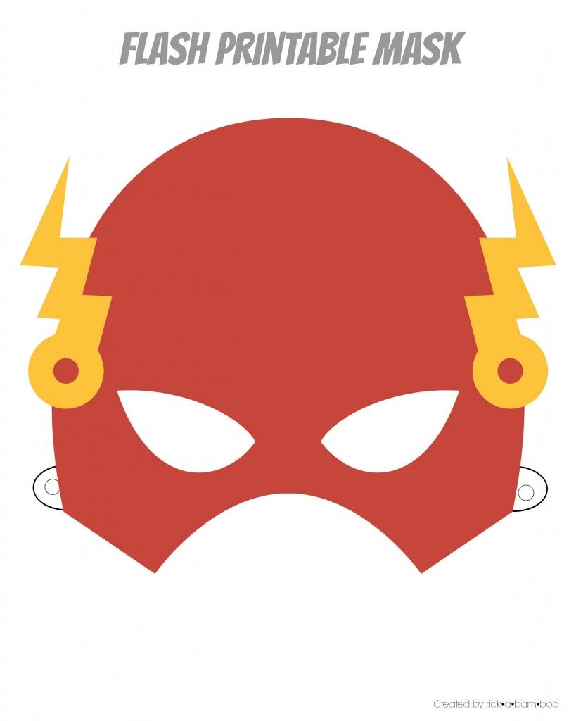 Easy Superhero Mask FREE. Printable heroes, Superhero