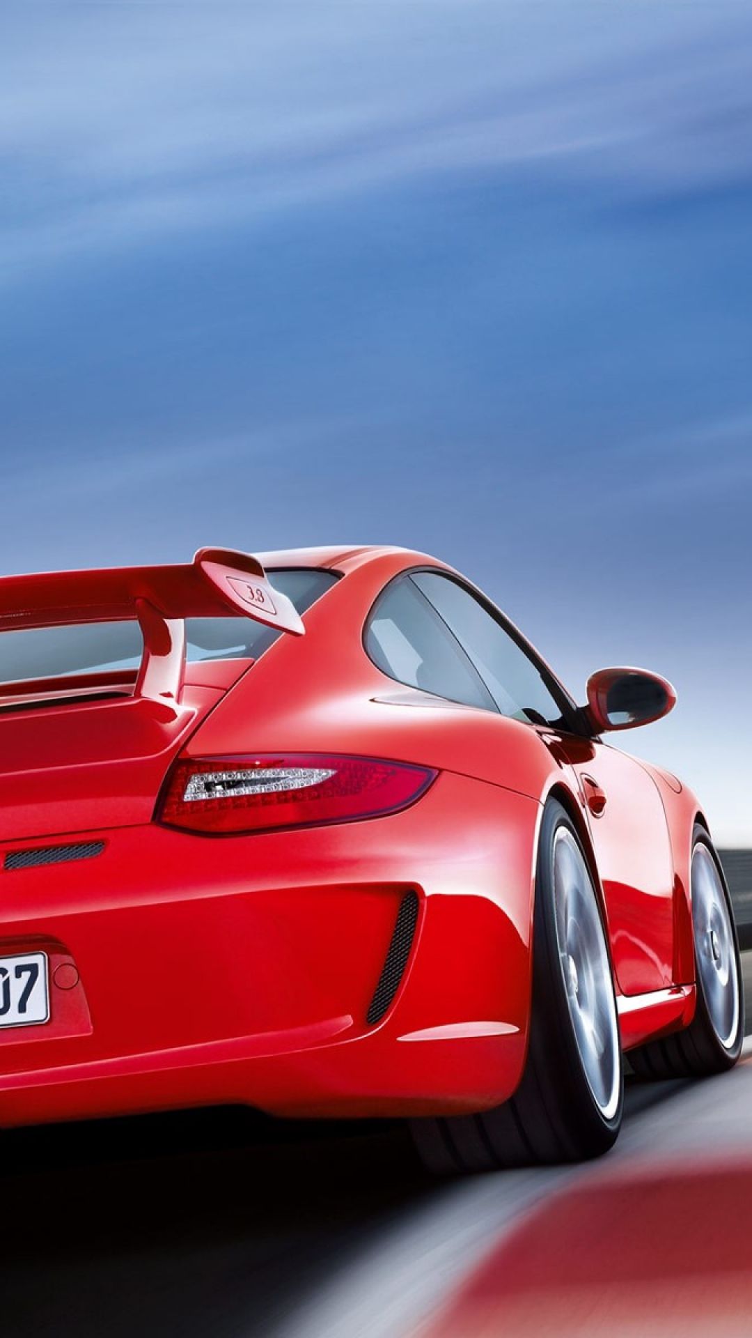 Red Porsche iPhone HD Wallpaper. Porsche, HD wallpaper iphone