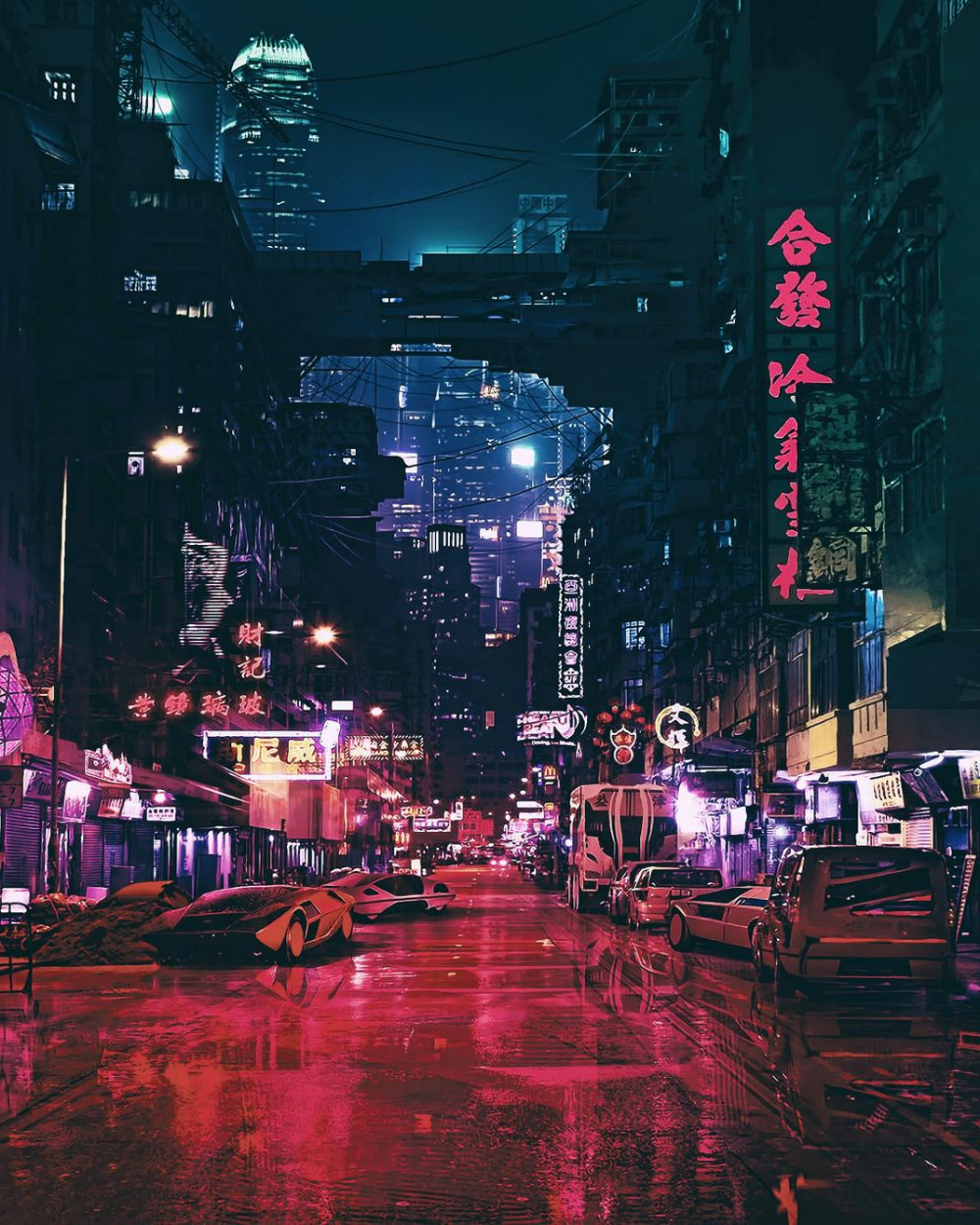 Cyberpunk City 4k Wallpaper,HD Artist Wallpapers,4k Wallpapers