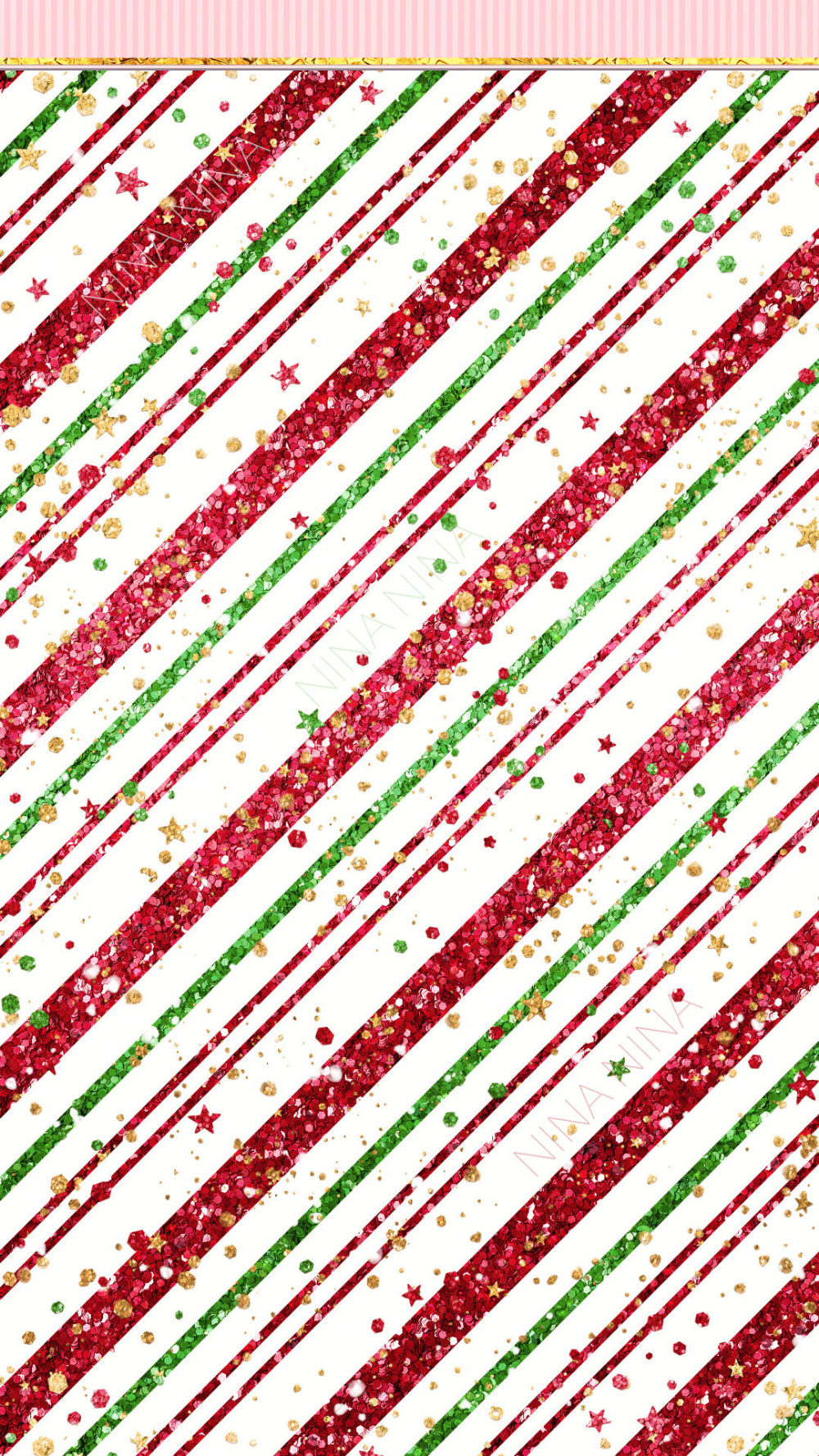 Christmas Gingerbread Digital Paper Pack, Basic Christmas Seamless