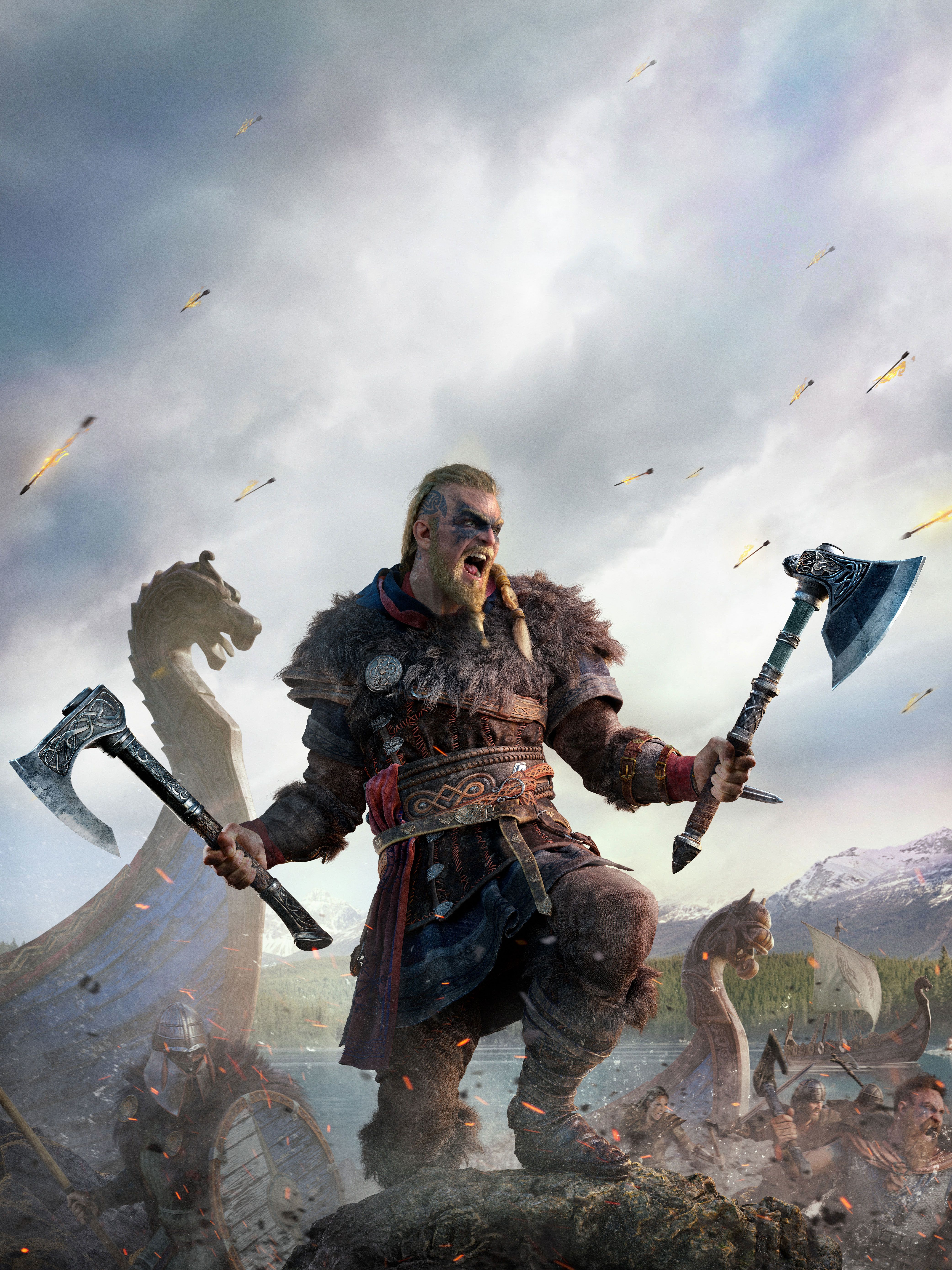 4K Assassins Creed Valhalla Vikings Wallpaper, HD Games 4K
