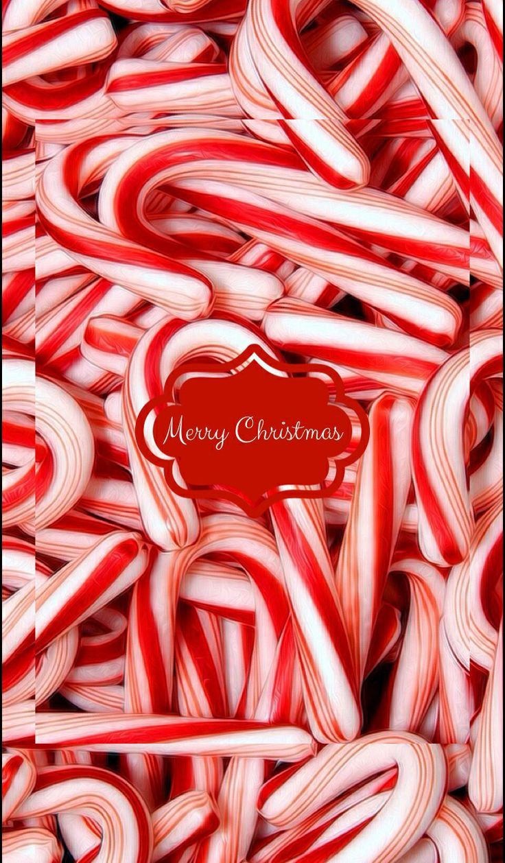 Free download Christmas candy canes iphone wallpaper iPhone