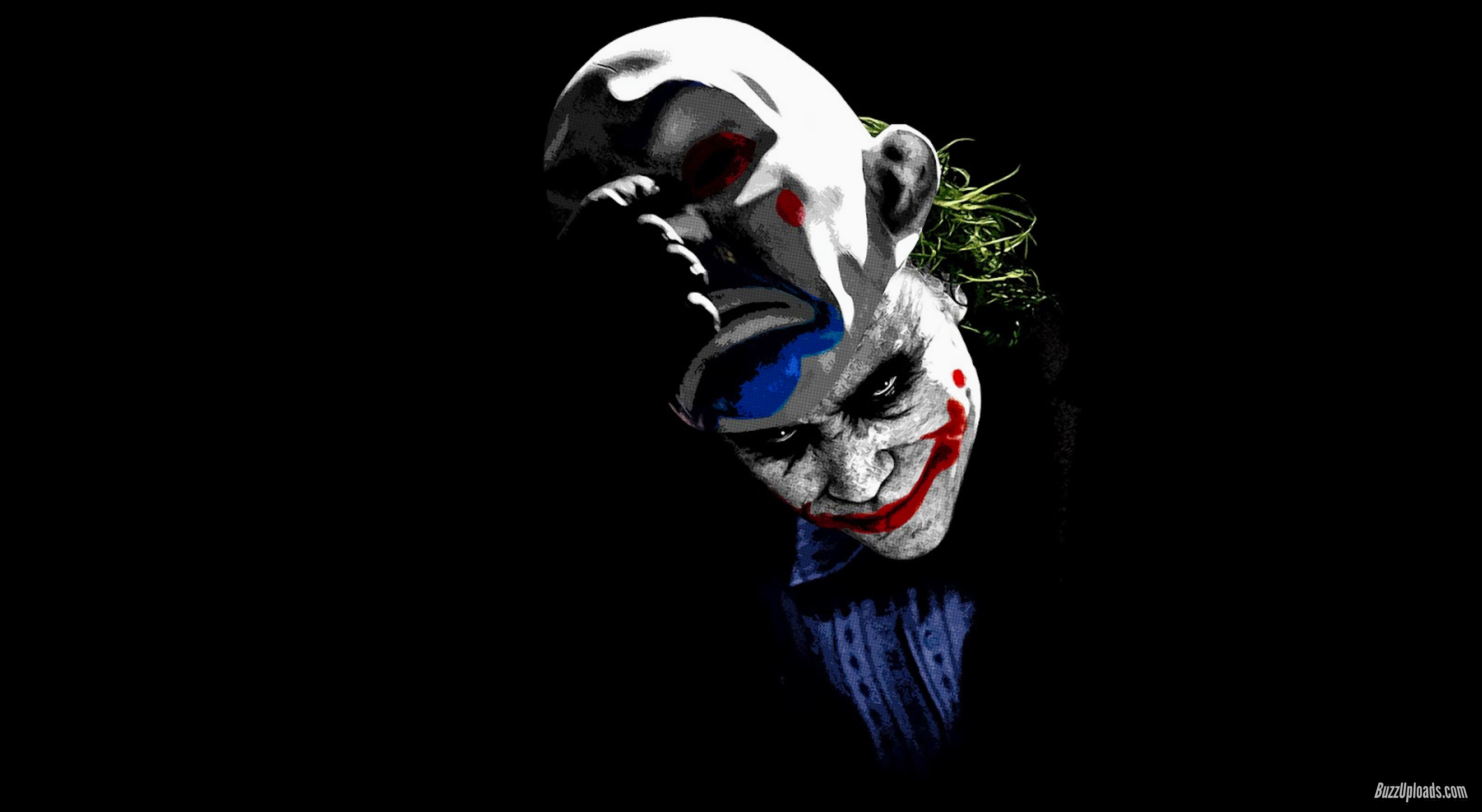 HD Joker Face Mask Wallpaper