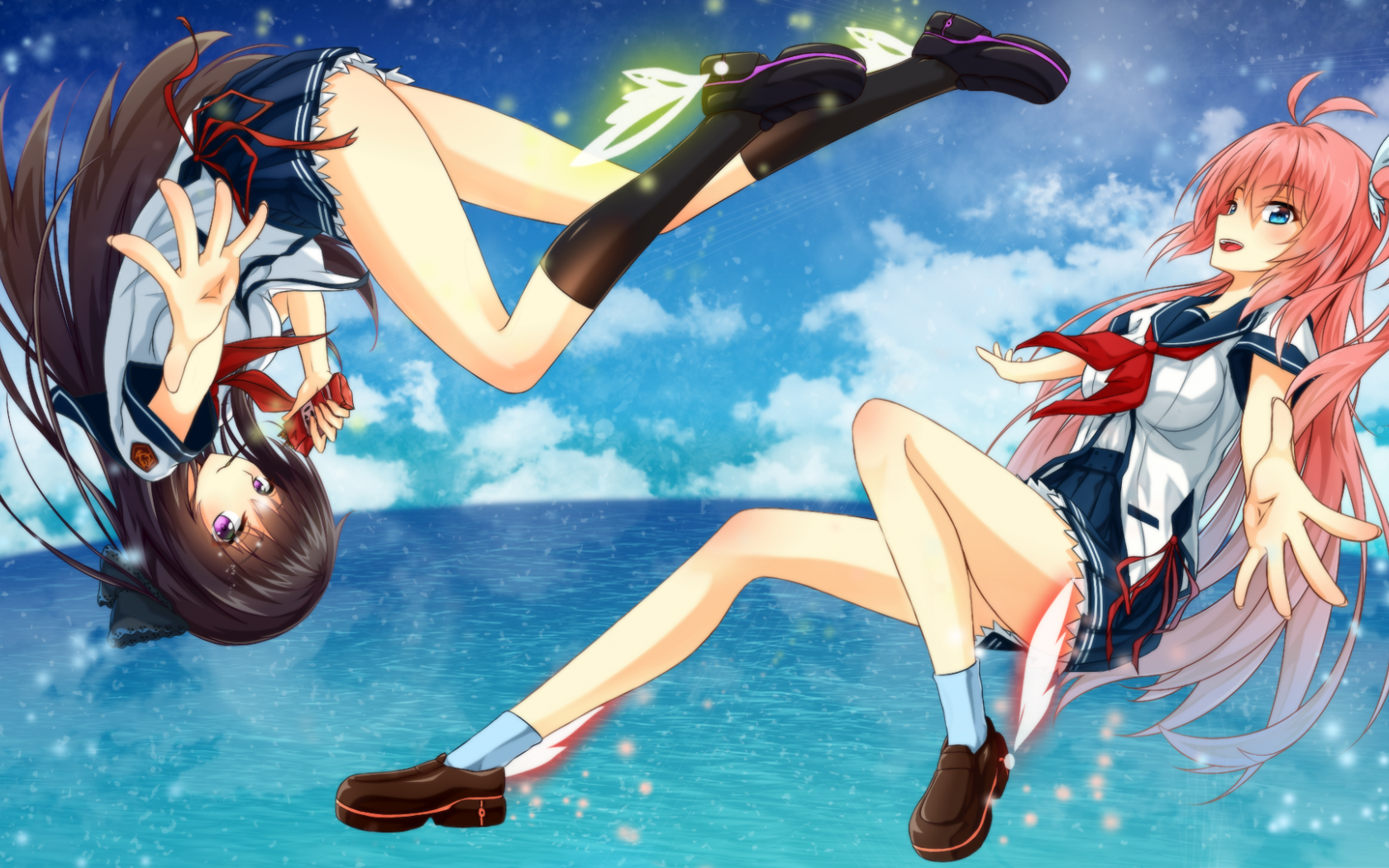 Free download Aokana Four Rhythm Across the Blue HD Wallpaper