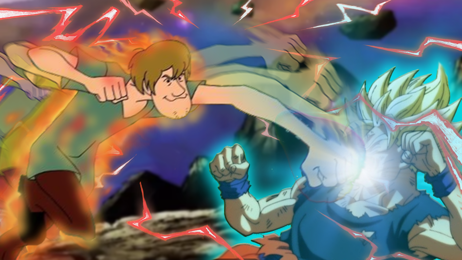 Like, Dude, You're no match for my Shaggy Fist Technique!