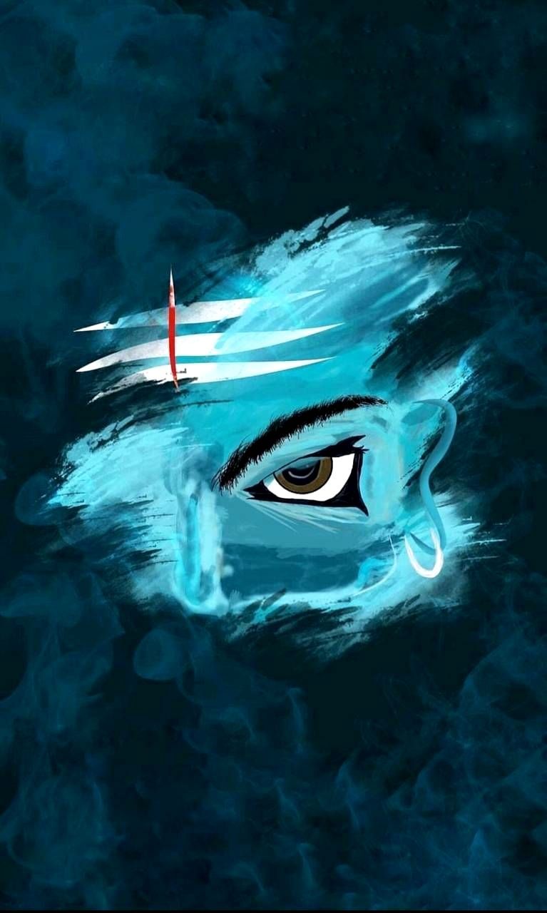 iPhone Wallpaper 4K Lord Shiva Trick