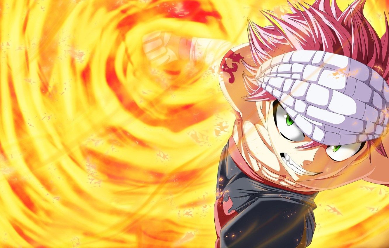 Wallpaper game, anime, angry, spark, powerful, dragon slayer