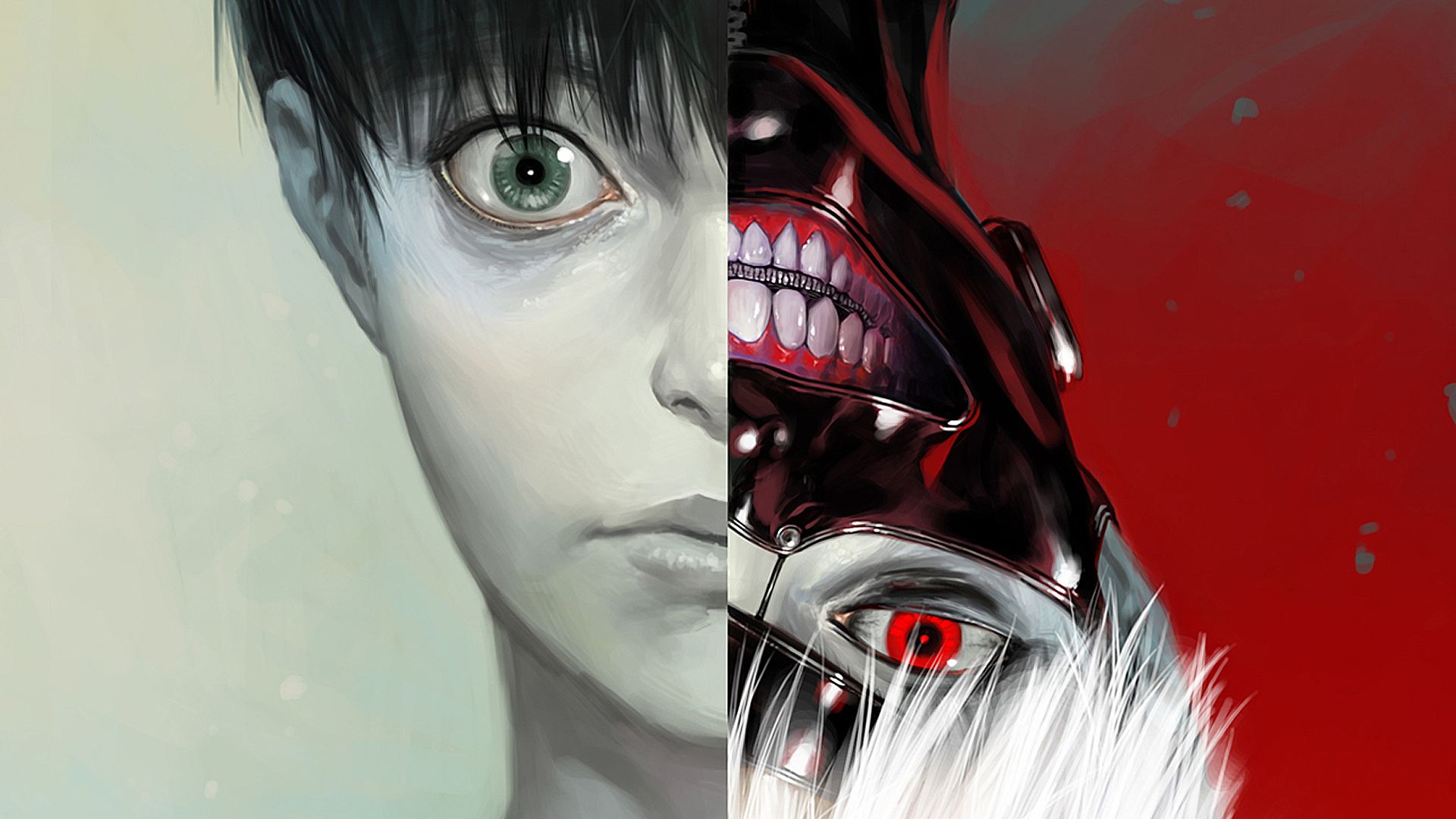 Tokyo Ghoul Kaneki Ken Wallpaper '1920x1080p' v2 by susull936 on