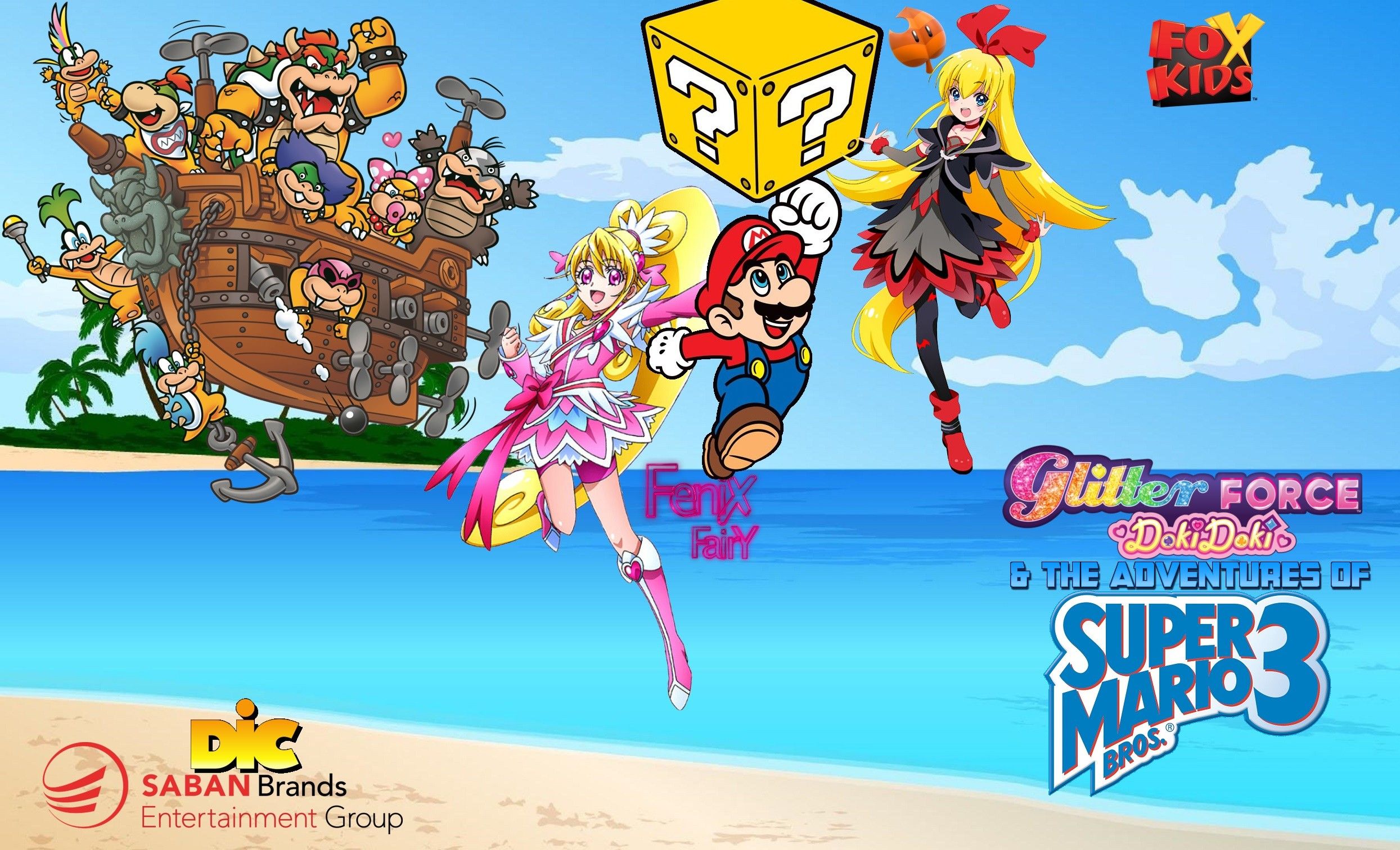 Glitter Force Wallpaper