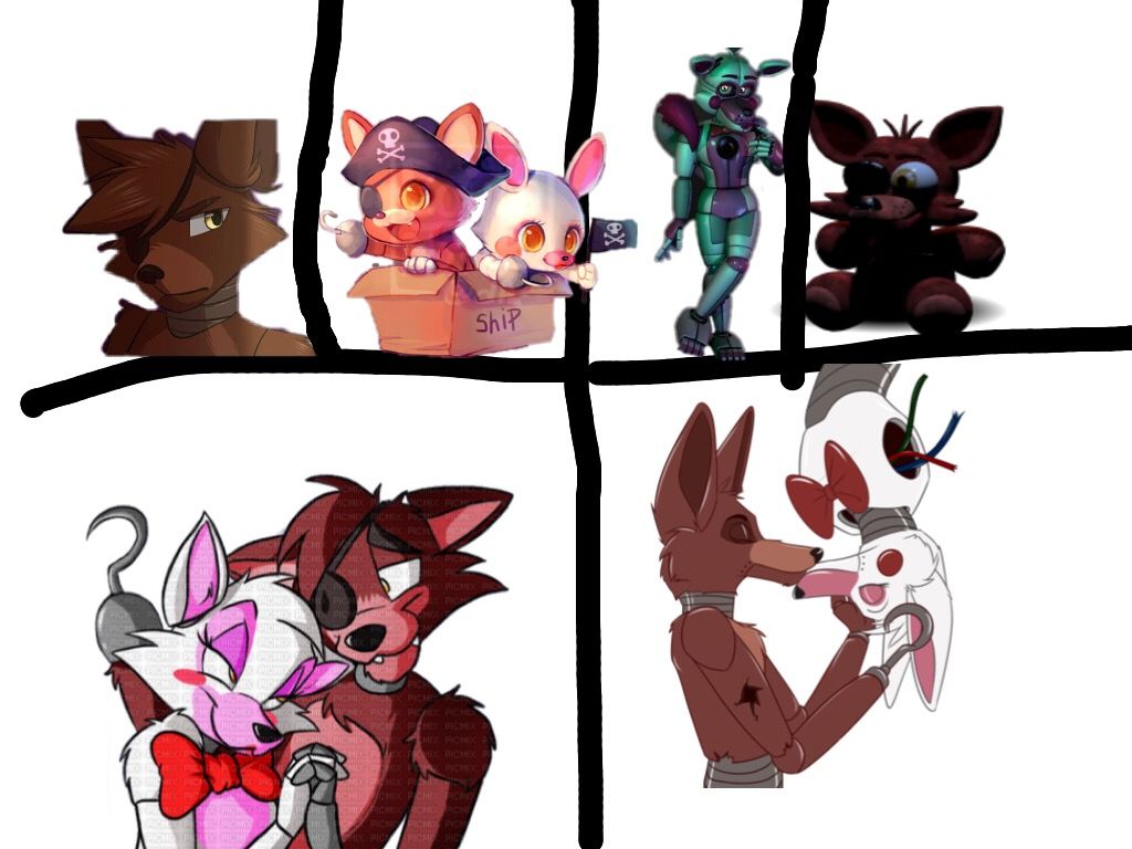 freetoedit #cutie #cuteness #fnaf #mangle #foxy #cutemoments