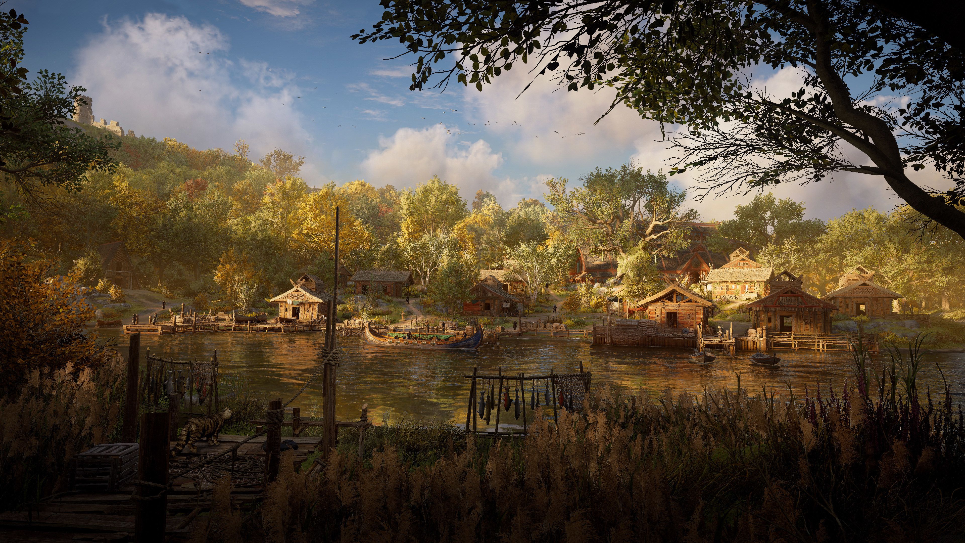 Assassins Creed Valhalla Background Wallpaper, HD Games 4K
