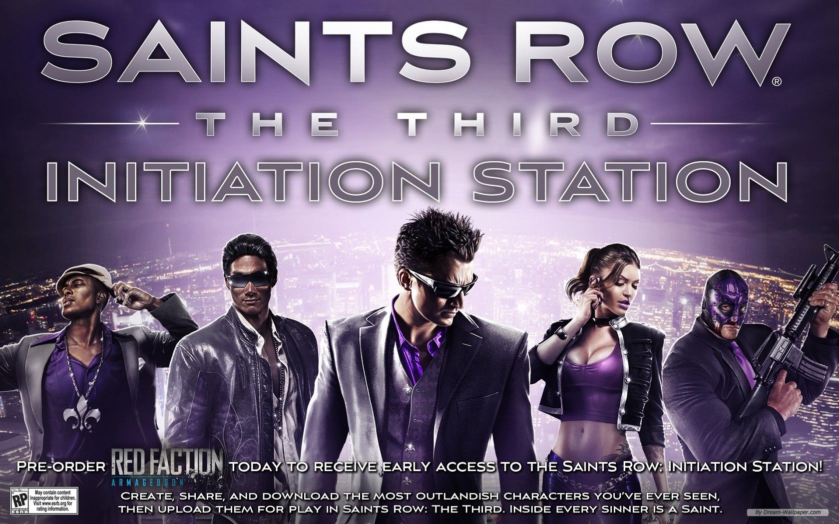 Free Wallpaper Game wallpaper Row The Third