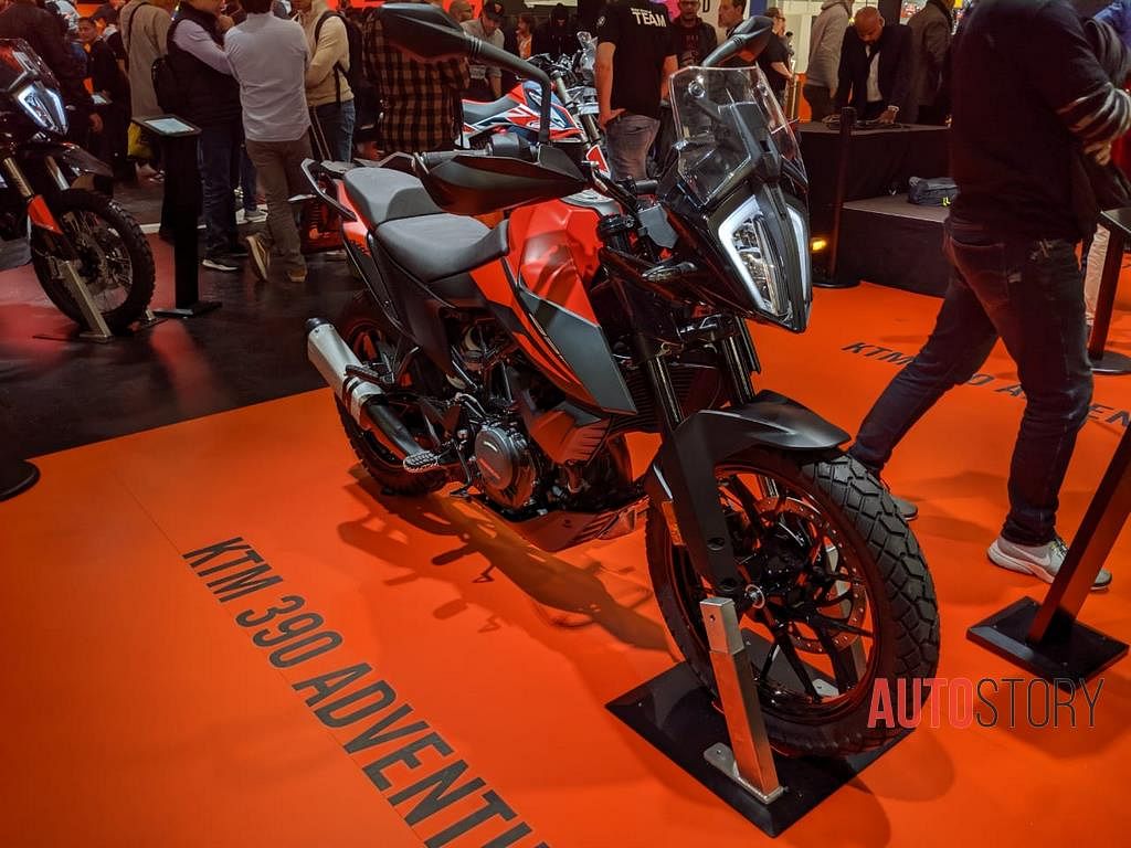 India Bound KTM 390 Adventure Breaks Cover At Milan's EICMA 2019