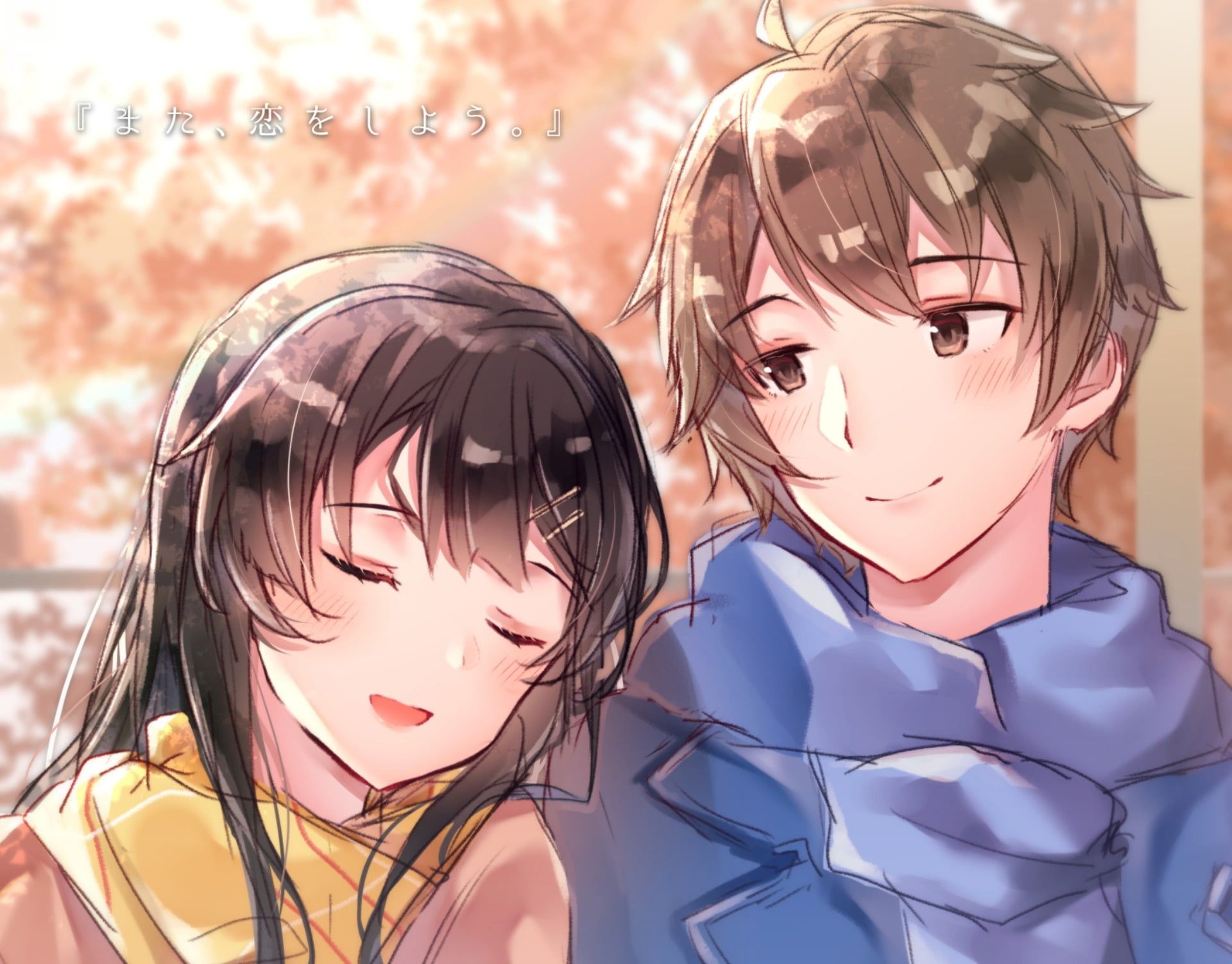 follow me = you will have more beautiful pic zumi on sakuta and mai wallpapers