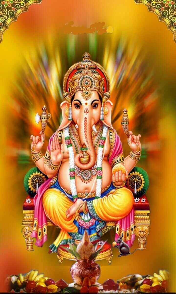 Vinayaga. Ganesh artwork, Lord ganesha paintings, Lord murugan