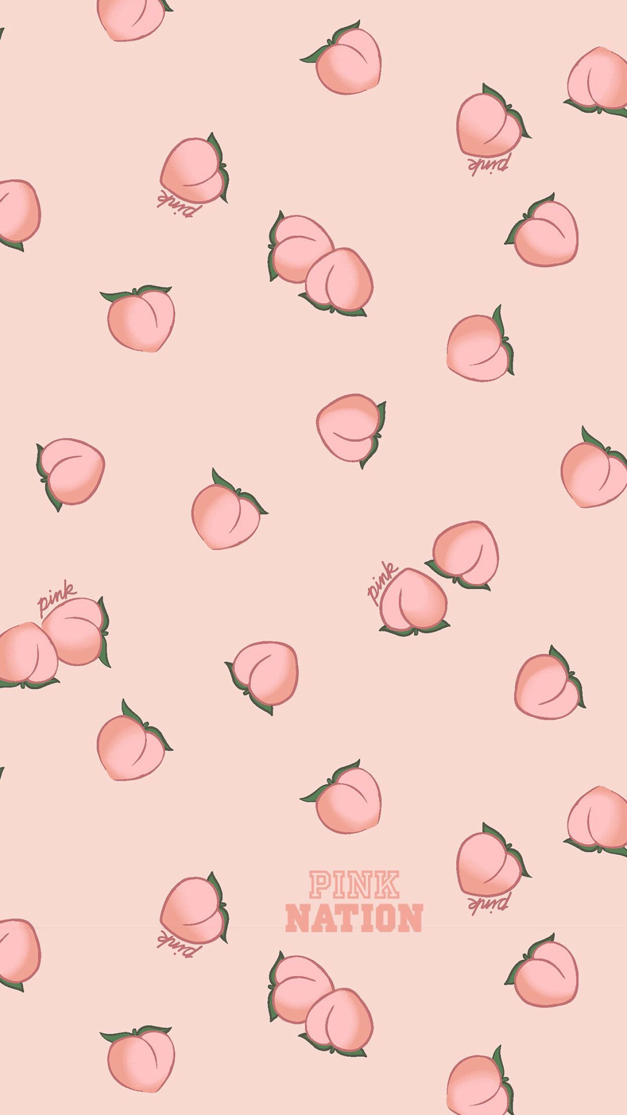 Idea by e on wallpaper. Pink wallpaper iphone, Peach wallpaper