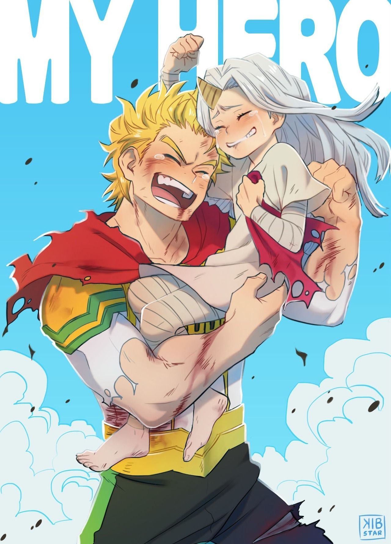 Mirio Togata & Eri no Hero Academia. Boku no hero academia