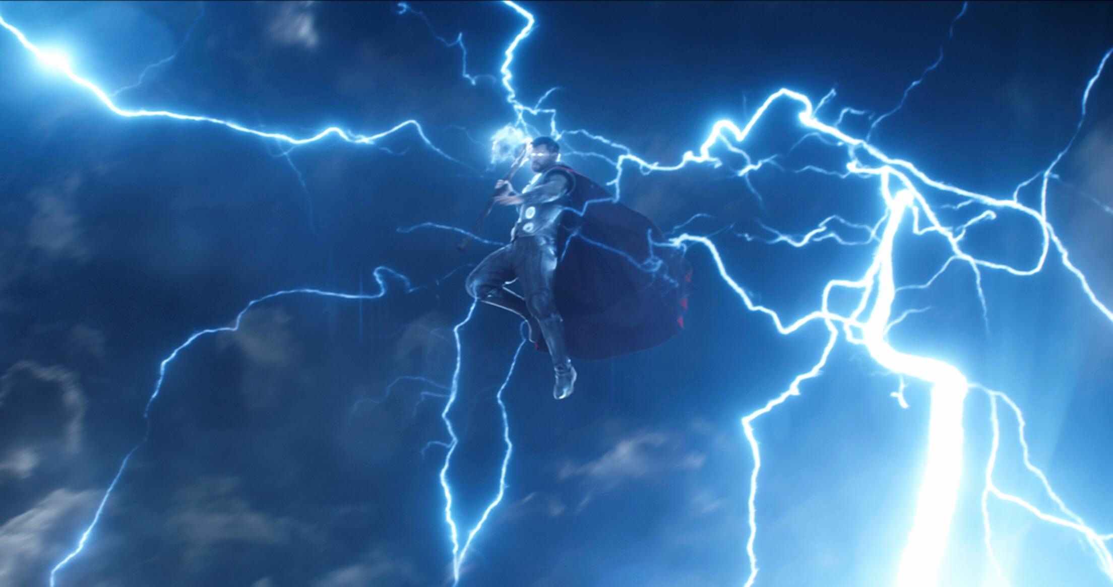Ragnarok Thor Lightning Wallpaper and Movie