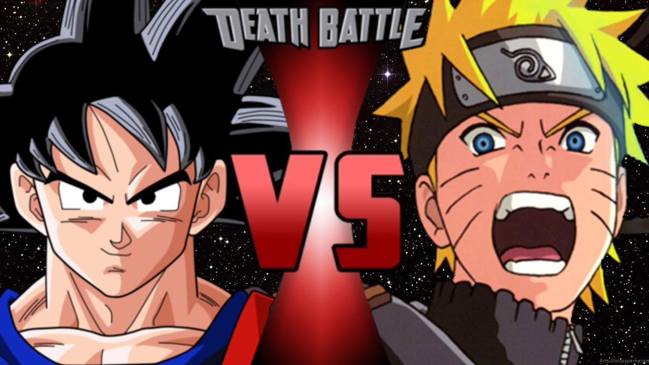 Goku Vs Naruto. Death Battle Fanon