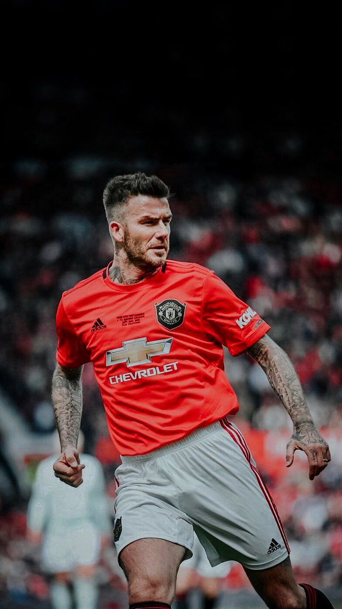Zen Beckham really killed it in this Man United