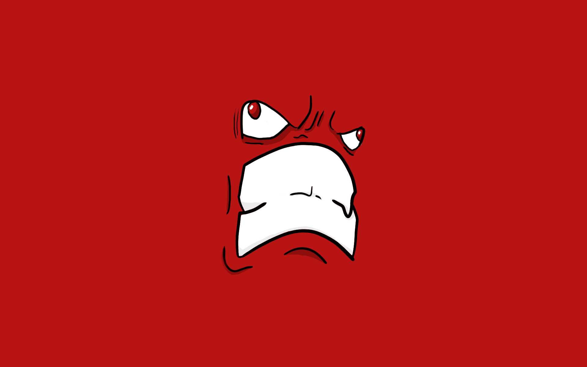 Free download Red angry face Wallpaper 14296 [1920x1200]