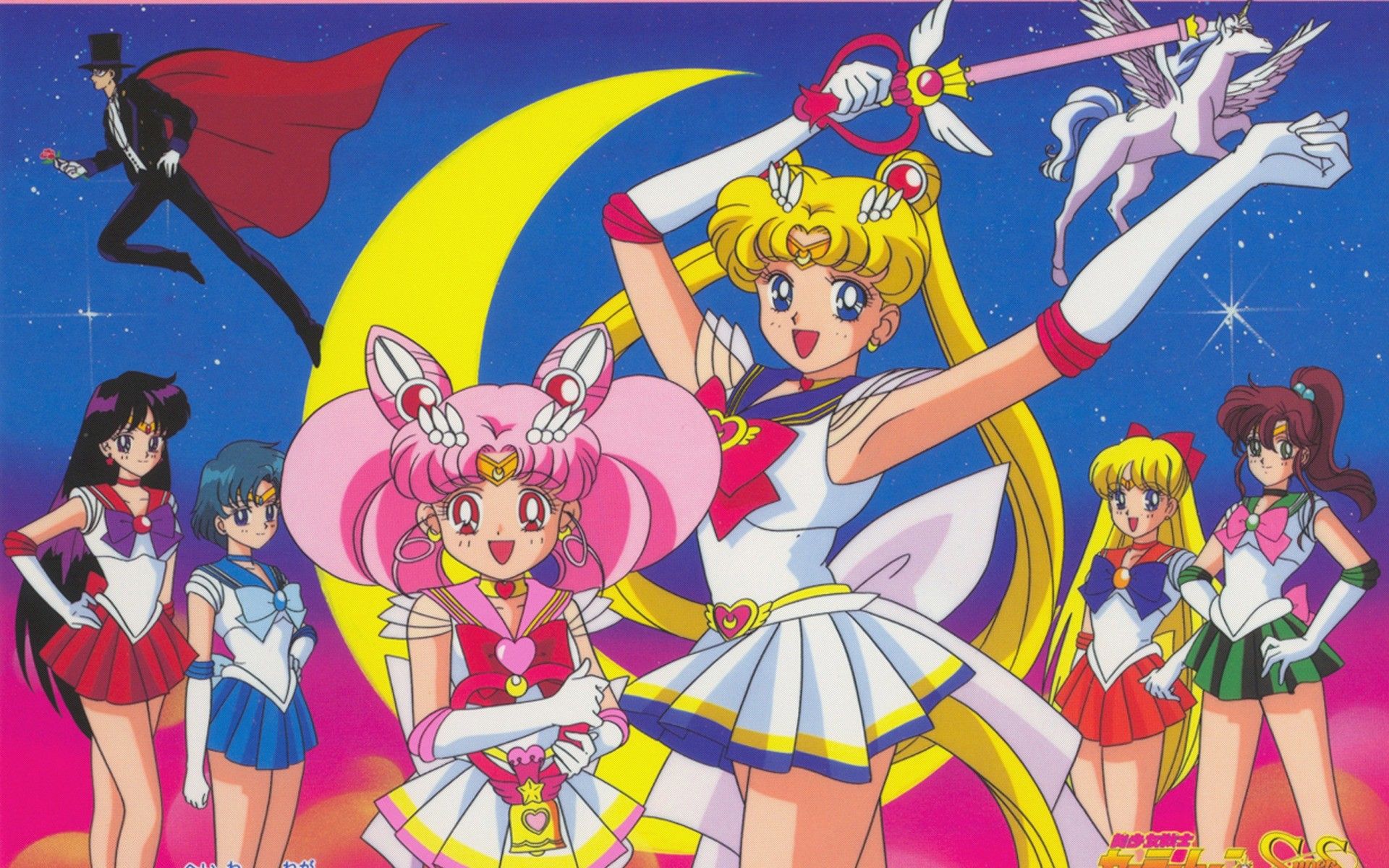 Sailor Moon PC Aesthetic Wallpapers - Wallpaper Cave
