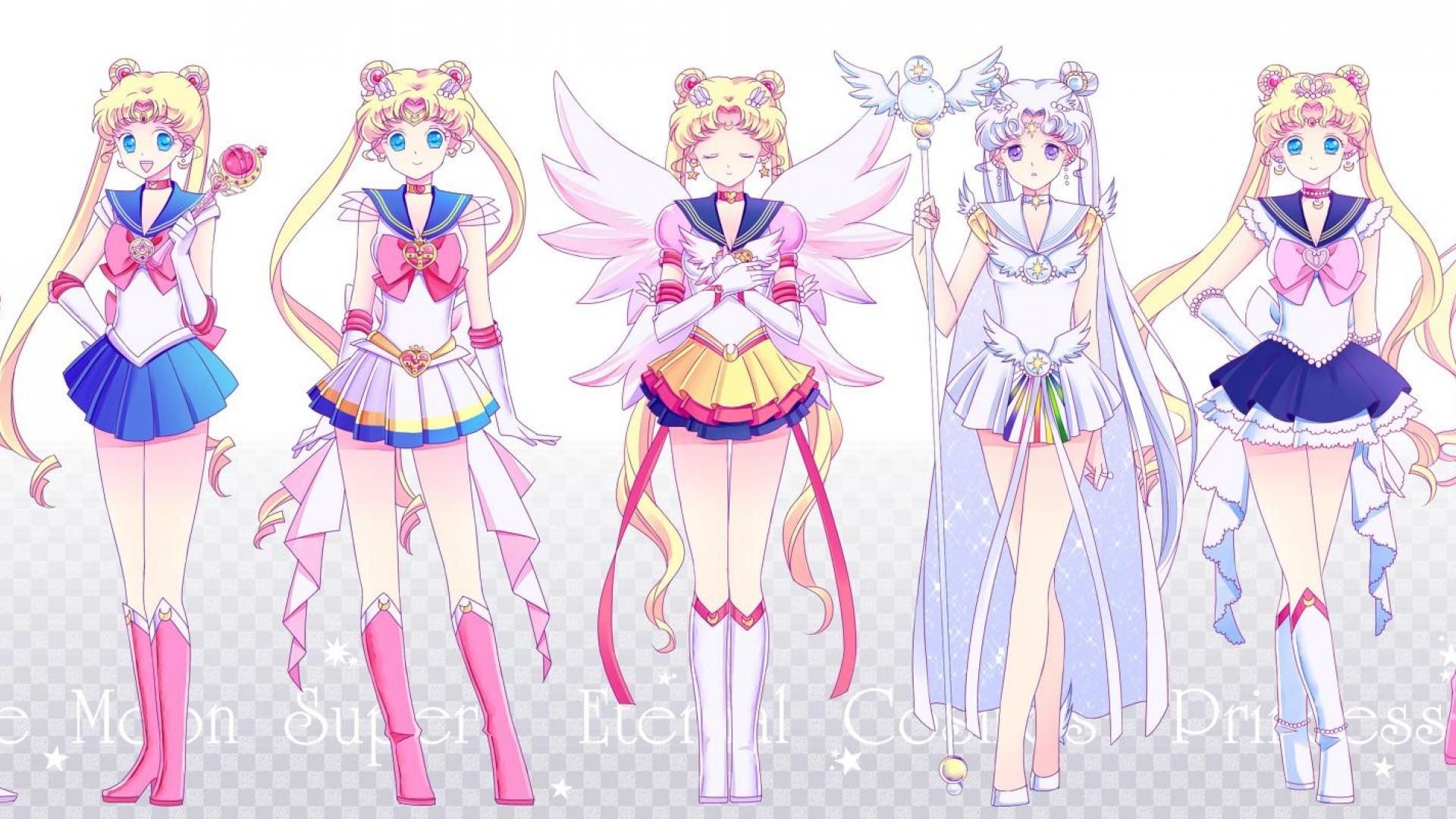 Sailor Moon PC Aesthetic Wallpapers - Wallpaper Cave