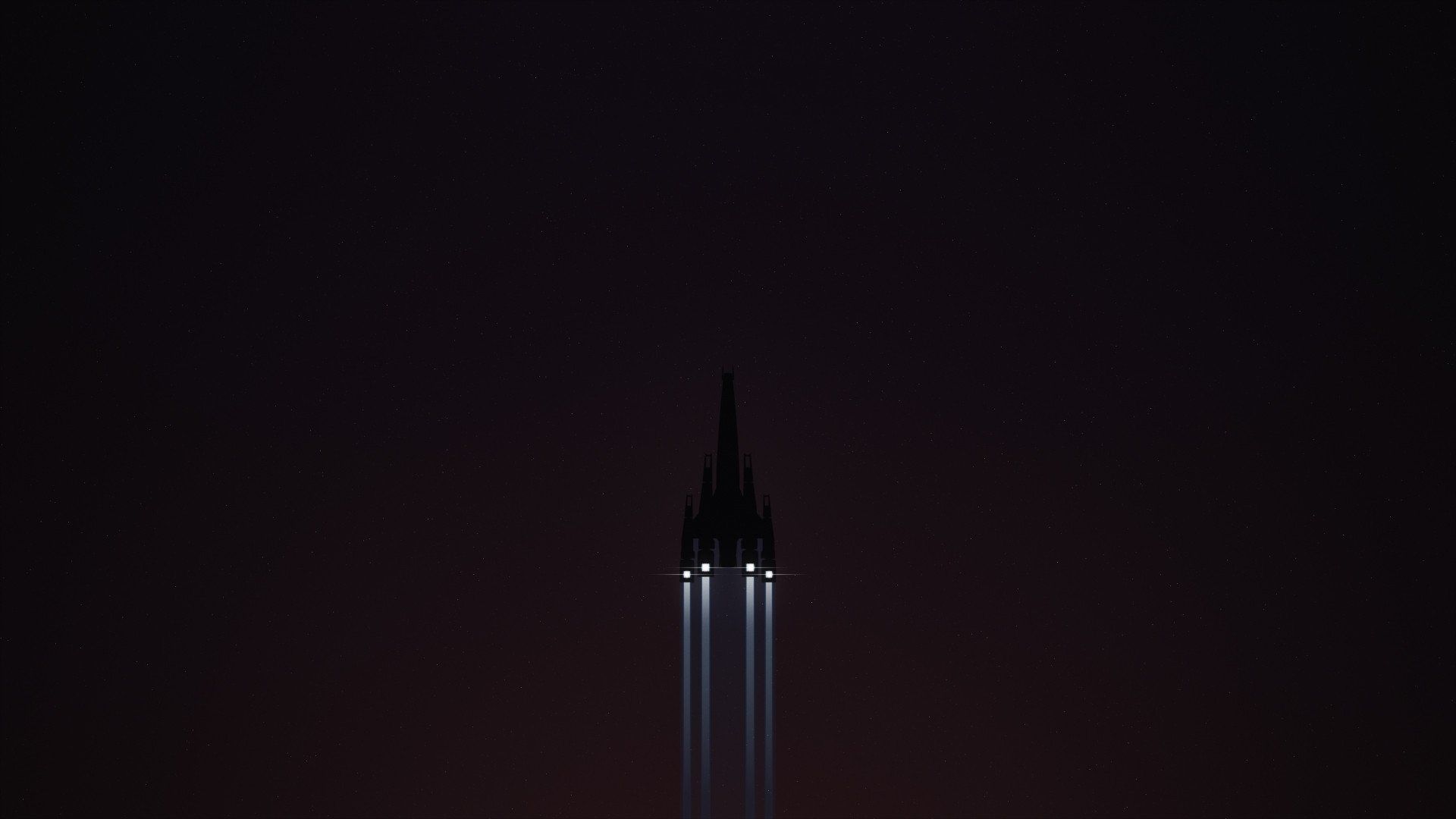 Minimalism Rocket Black Wallpapers - Wallpaper Cave