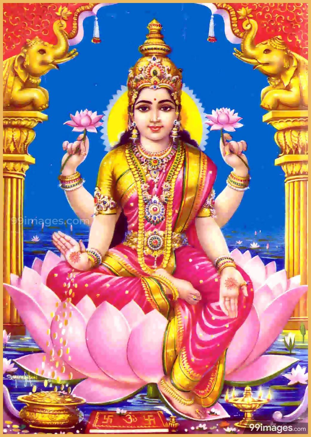 Download Hindu God Lakshmi HD Wallpaper, HD Background Download
