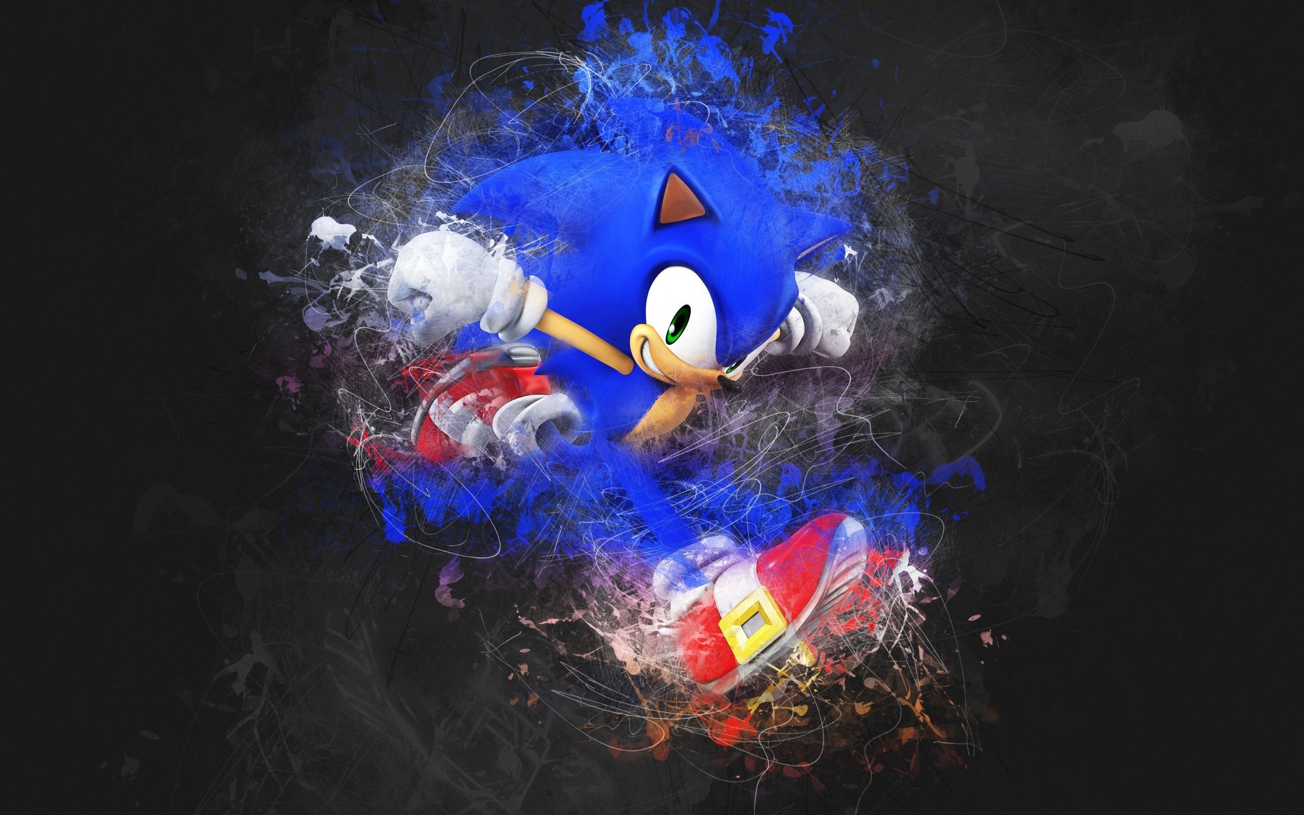 Download 2560x1600 Super Smash Bros., Sonic The Hedgehog, Artwork