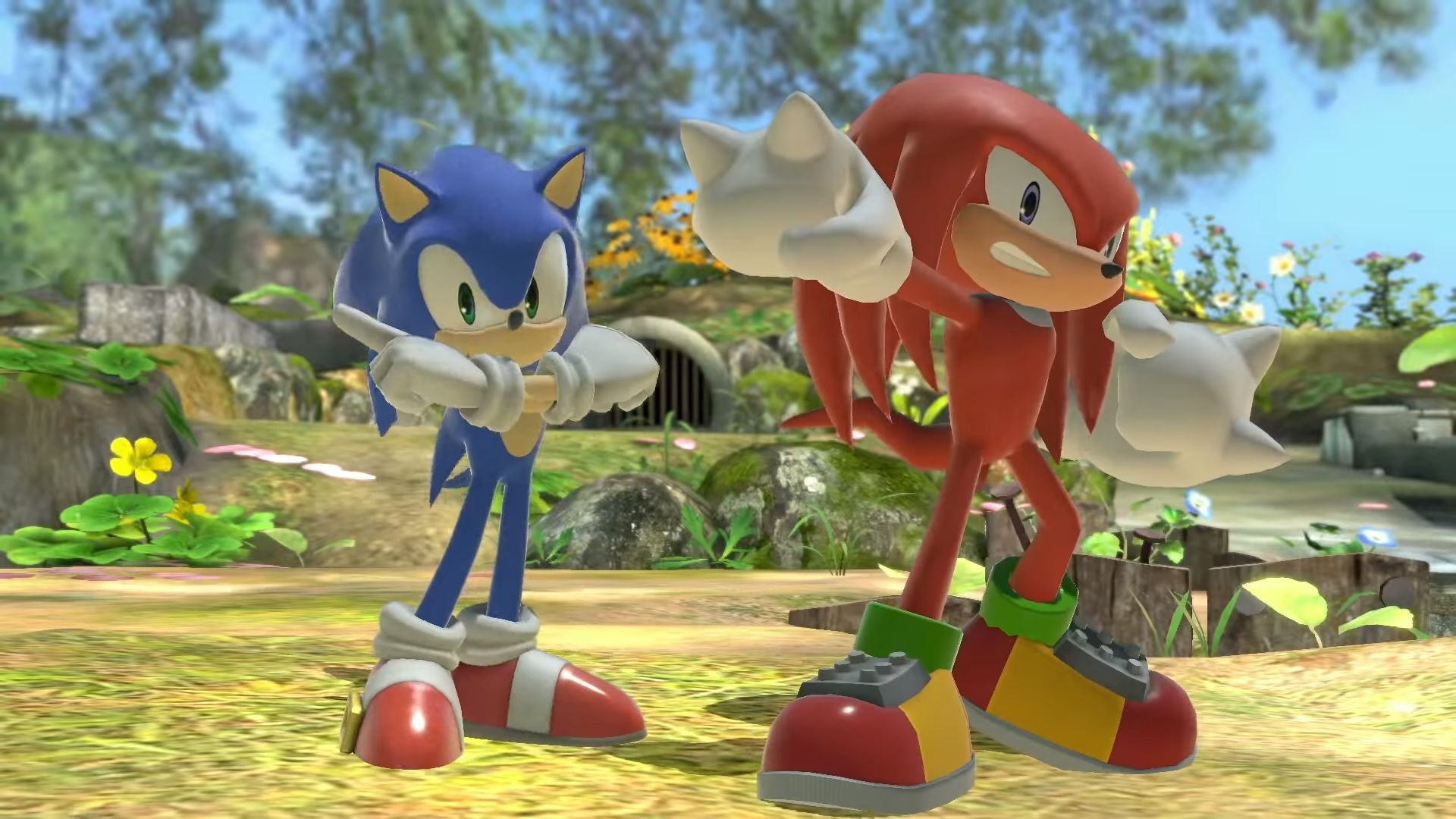 super smash bros brawl sonic wallpaper