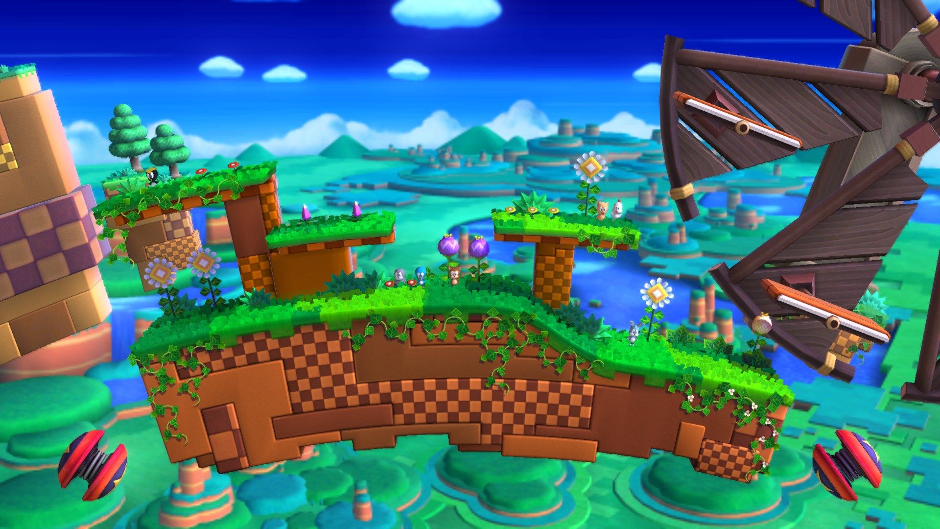 Super Smash Bros Sonic Level, HD Wallpaper & background
