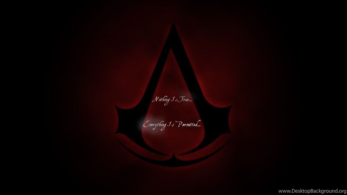Assassins Creed Logo By Shinkent Desktop Background
