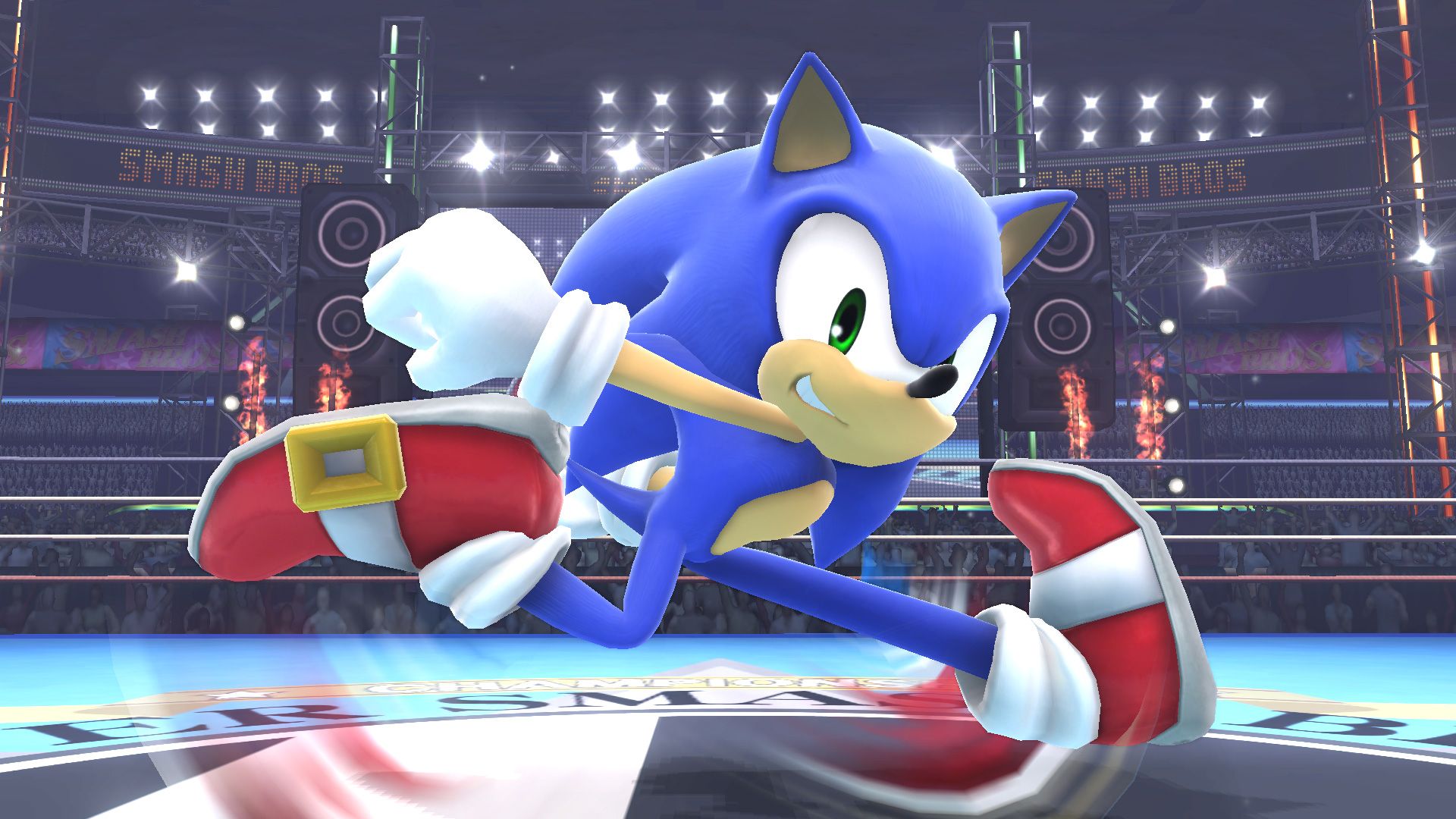 Super Smash Bros. Wii U 3DS Huge Roster Get, As Sonic The Hedgehog