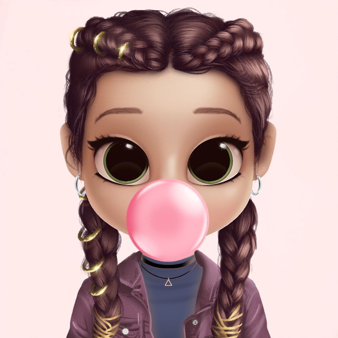 Cute Cartoon Profile Pictures For Instagram - Girly Dollify Wallpapers ...