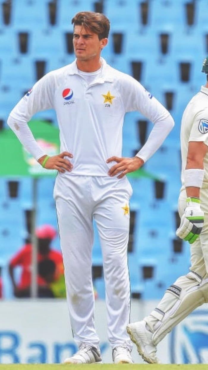 This 6ft6in Pakistani sportsman cutie. Shaheen Afridi