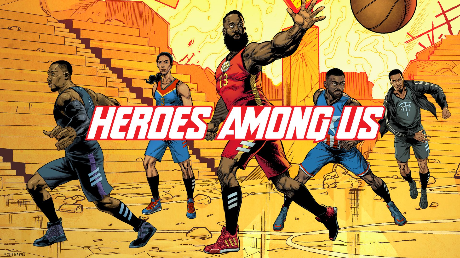 Basketball Players As Avengers Wallpapers - Wallpaper Cave