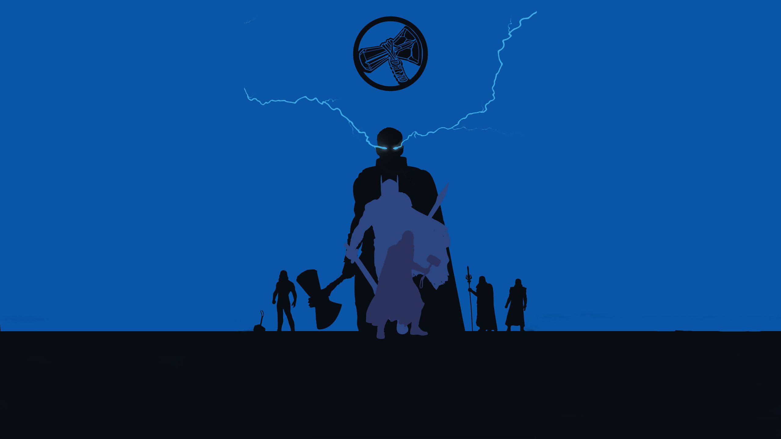 Thor Avengers Endgame 4k Minimalism 1440P Resolution HD