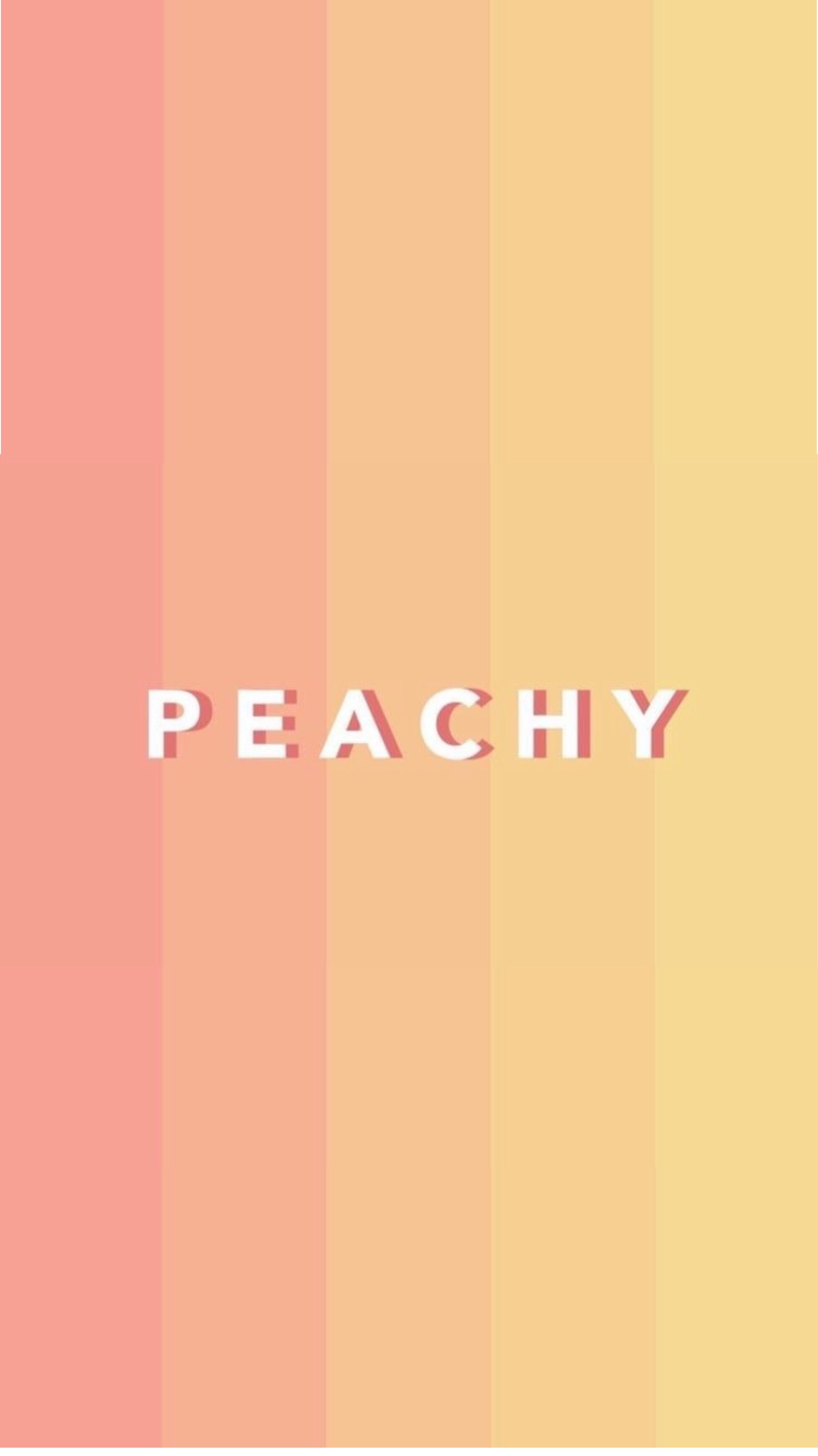 Soft Peach Aesthetic Wallpaper