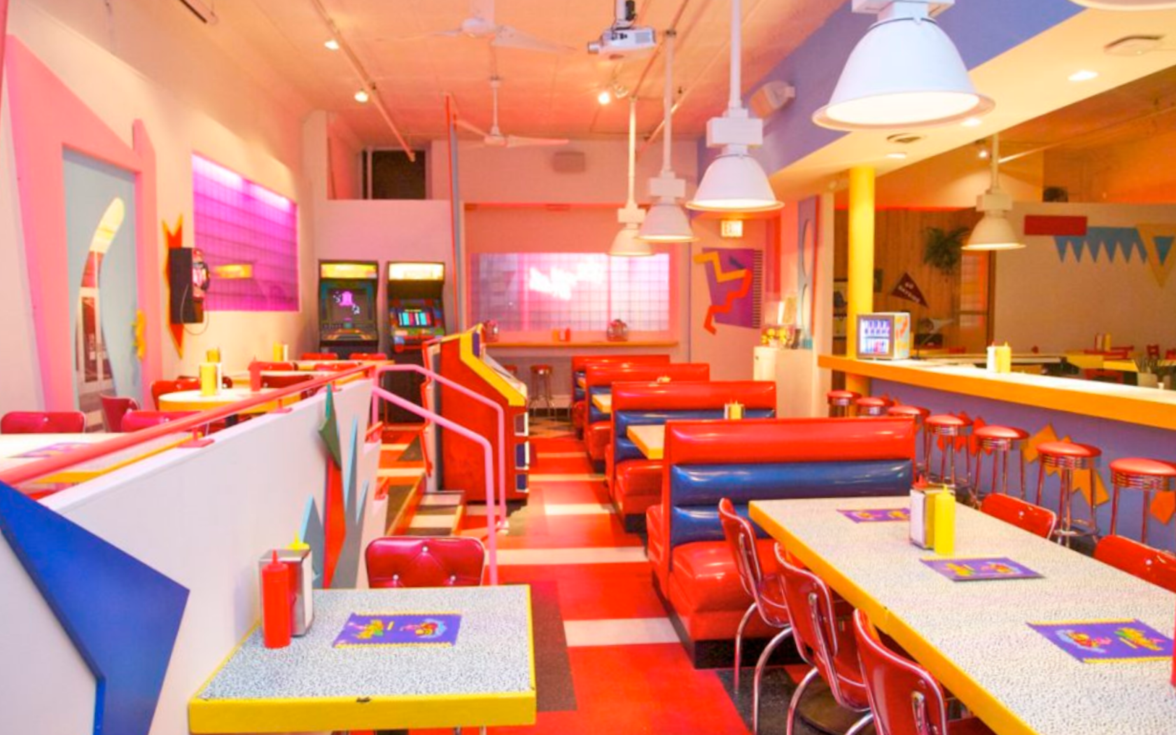 A 'Saved By The Bell' Pop Up Diner Just Opened In West Hollywood