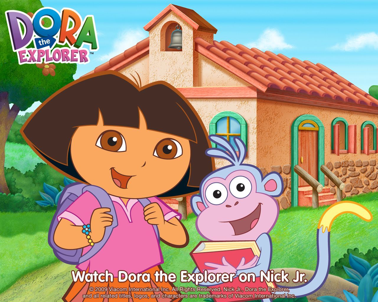Dora the explorer, background // Dora exploradora, fondo de