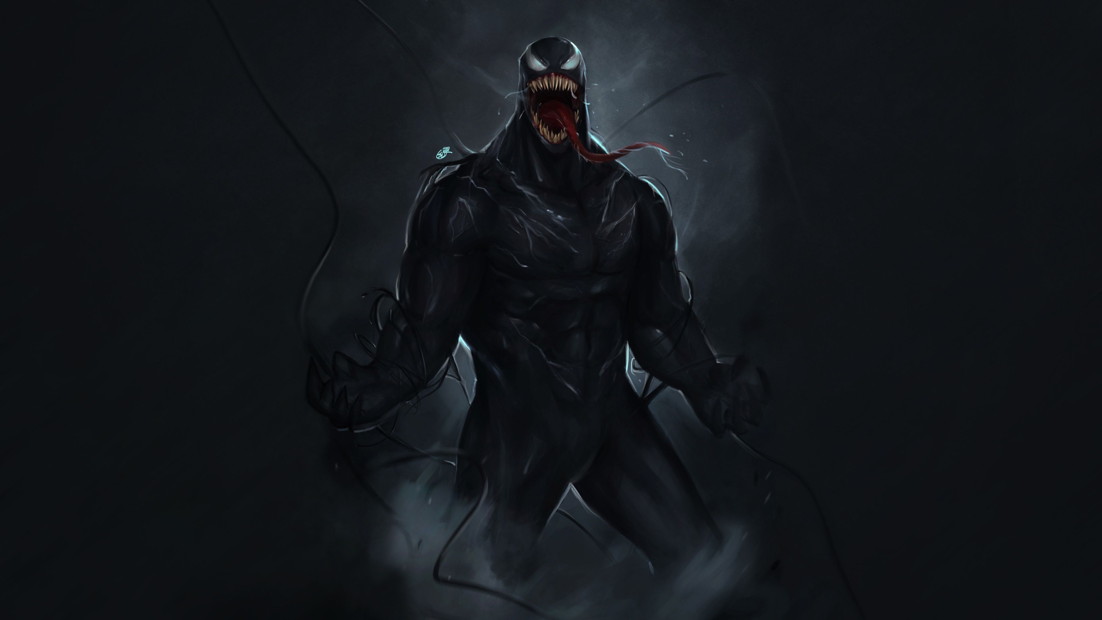 Wallpaper 4k Venom Marvel Comic Superhero 4k 4k Wallpaper, Artist
