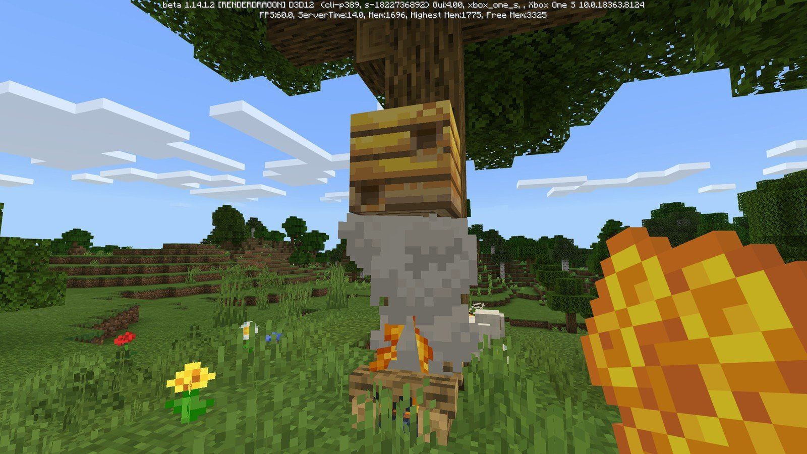 Minecraft Guide to Bees: Honey blocks, beehives, release date