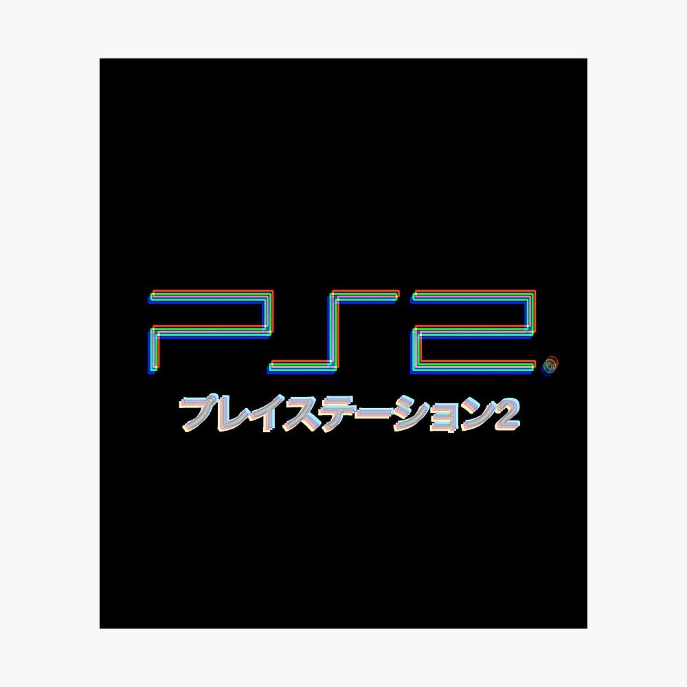 Vaporwave Playstation 2 Poster