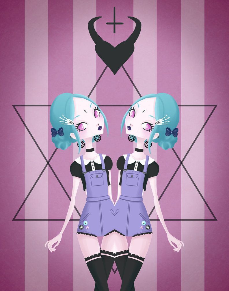 Pastel goth by pachix. Goth wallpaper, Pastel goth, Pastel goth art