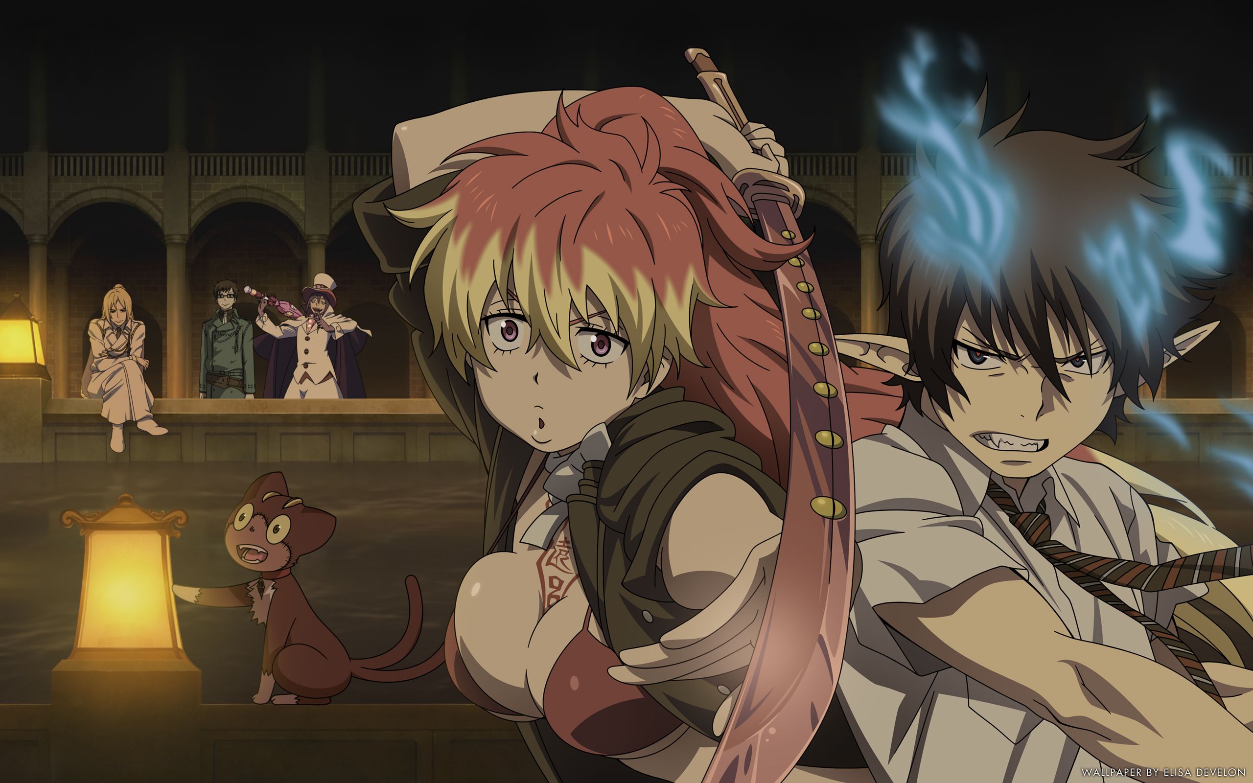 The Anime Kingdom Image Ao No Exorcist Hd Wallpapers